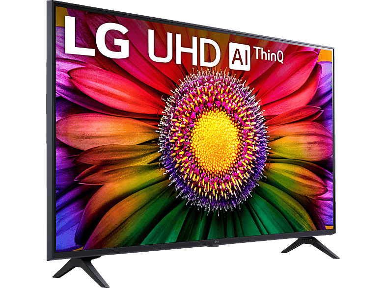 TV LED 43  LG 43UR80006LJ, UHD 4K, Inteligente α5 4K Gen6, Smart