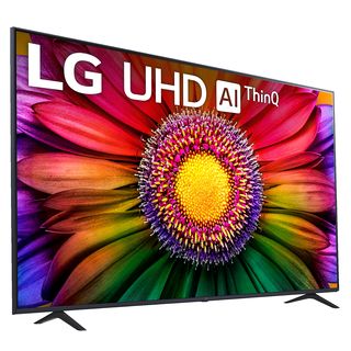 REACONDICIONADO B: TV LED 75" - LG 75UR80006LJ, UHD 4K, Inteligente α5 4K Gen6, Smart TV, DVB-T2 (H.265), Azul Ceniza