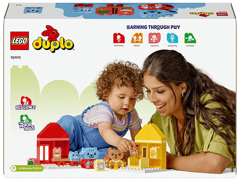 Thumbnail - LEGO DUPLO My First 10414 Alltagsroutinen: Essen & Schlafenszeit Bausatz, Mehrfarbig