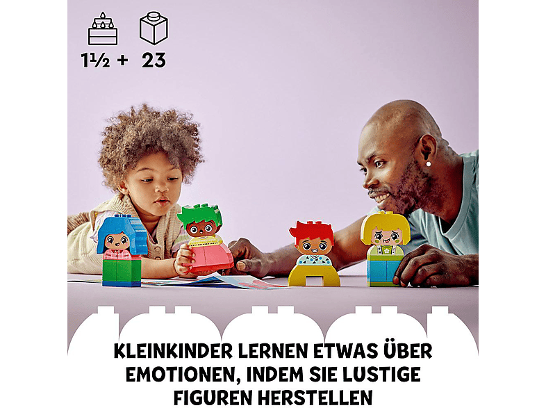 Thumbnail - LEGO DUPLO My First 10415 Große Gefühle Bausatz, Mehrfarbig