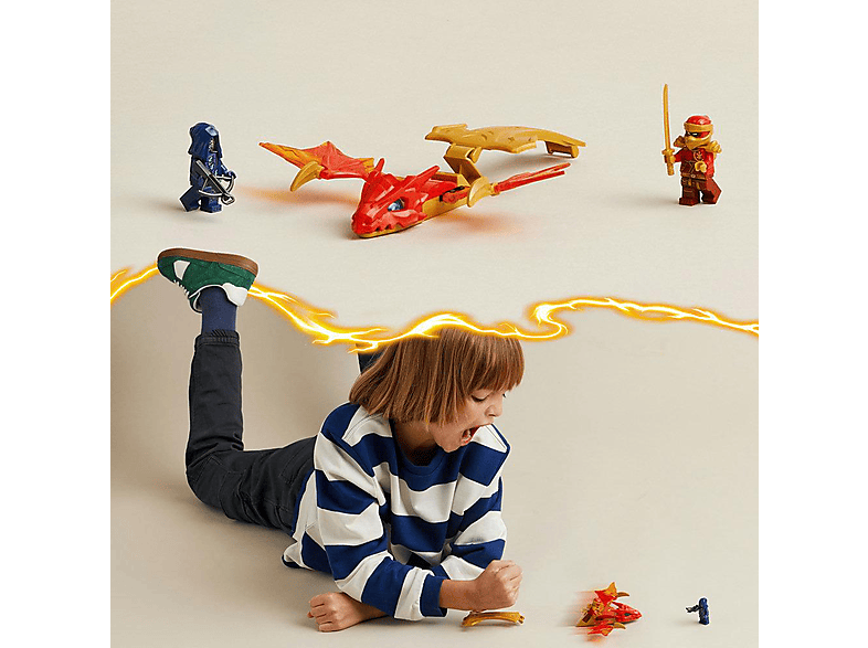 Thumbnail - LEGO Ninjago 71801 Kais Drachengleiter Bausatz, Mehrfarbig