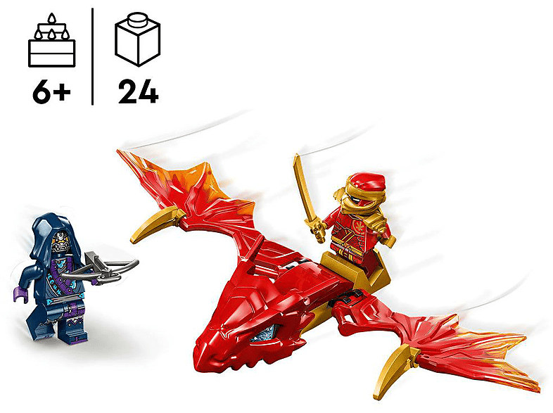 Thumbnail - LEGO Ninjago 71801 Kais Drachengleiter Bausatz, Mehrfarbig