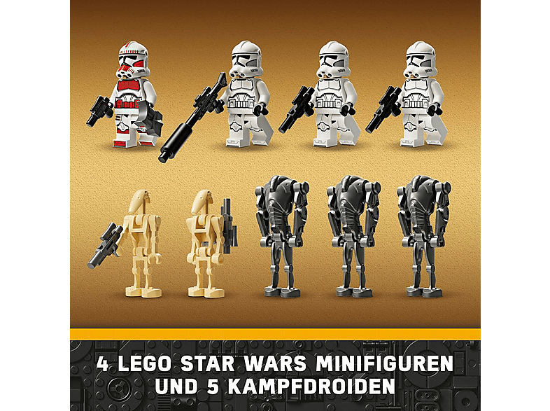Thumbnail - LEGO Star Wars™ 75372 Clone Trooper™ & Battle Droid™ Pack Bausatz, Mehrfarbig
