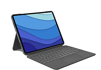 LOGITECH Combo Touch iPad Air 10.9 inç 4. ve 5. Nesil ile Uyumlu Çok Yönlü Klavyeli Kılıf - Gri Outlet 1220233