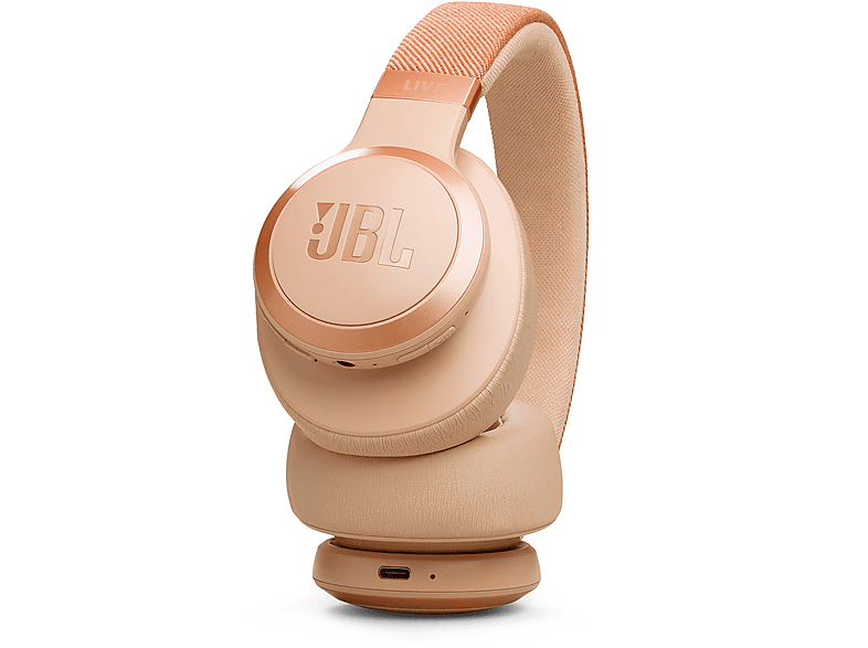 JBL Live 770BT NC Bluetooth Kulak Üstü Kulaklık Kum Beji_4