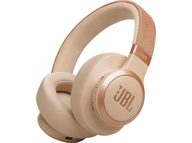 Jbl Live 770Bt Nc Bluetooth Kulak Üstü Kulaklık Kum Beji - 1