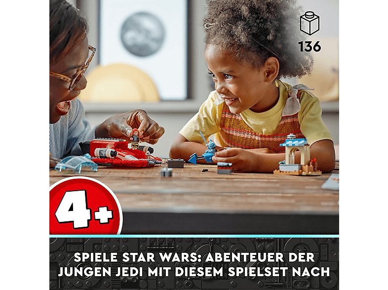 Thumbnail - LEGO Star Wars™ 75384 Der Crimson Firehawk™ Bausatz, Mehrfarbig