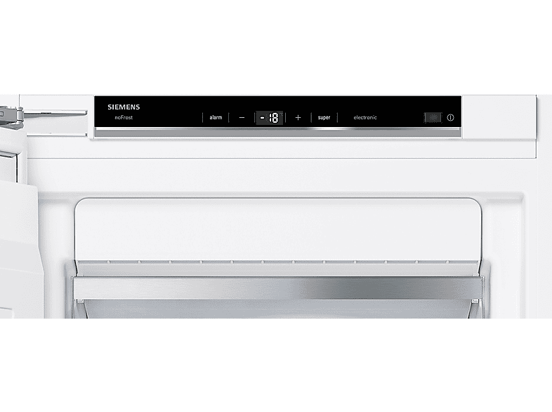 Siemens GI81NACE0 Gefrierschrank, Flachscharnier mit Softeinzug (E, 212 l, 1772 mm hoch, No Frost (verminderte Eisbildung), Weiß) — Foto 2 von 5