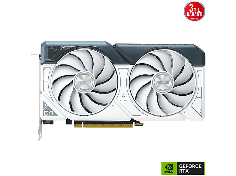 ASUS Dual GeForce RTX 4060 OC White 8GB GDDR6 128Bit Nvidia Ekran Kartı_1