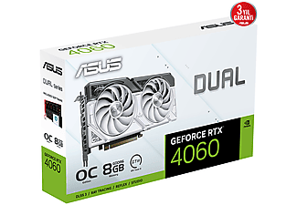 ASUS Dual GeForce RTX 4060 OC White 8GB GDDR6 128Bit Nvidia Ekran Kartı_9