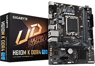 GIGABYTE H610M K DDR4 3200MHz Soket 1700 M.2 USB 3.2 HDMI mATX Anakart