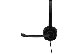 LOGITECH H151 Gürültü Önleyici Mikrofonlu Kulaklık - Siyah_2