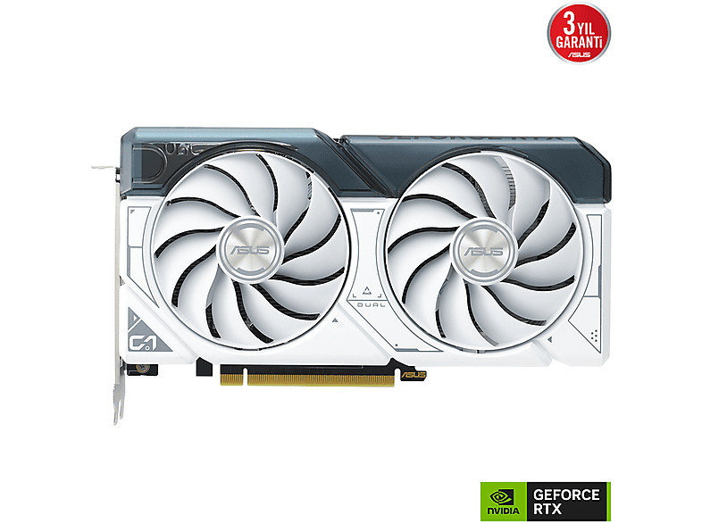 ASUS Dual GeForce RTX 4060 Ti OC White 8GB GDDR6 128Bit Nvidia Ekran Kartı_1