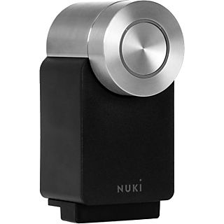 NUKI Smart Lock Pro (4e génération) UE - Serrure de porte intelligente (Noir)