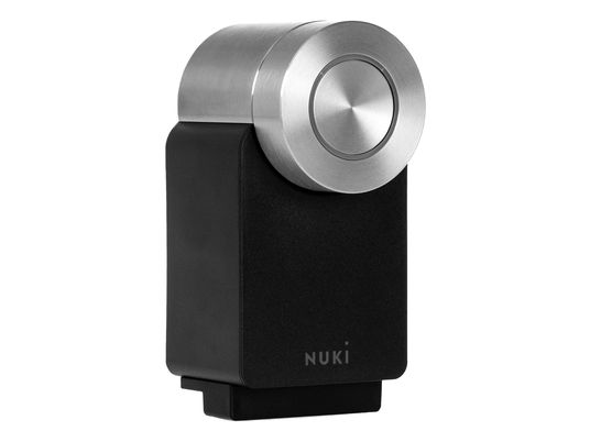 NUKI Smart Lock Pro (4. Generation) CH - Smartes Türschloss (Schwarz)