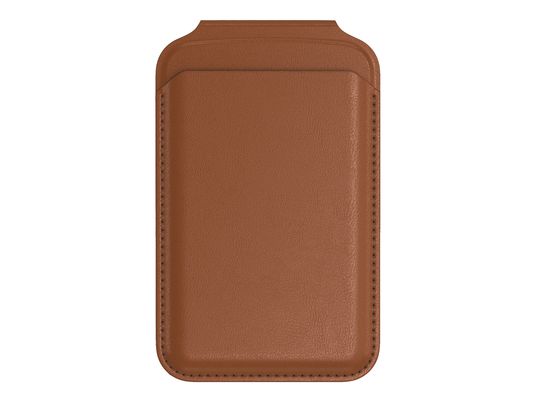 SATECHI Vegan-Leather Magnetic - Wallet Stand (brun)