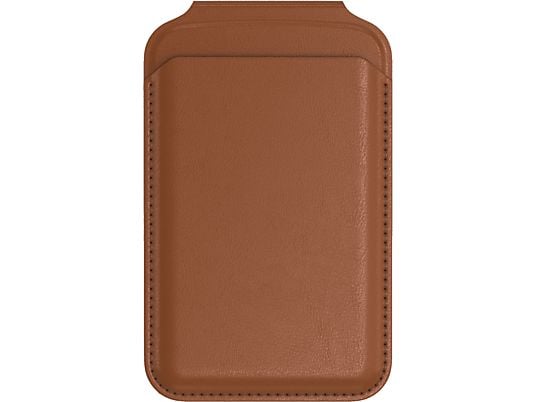 SATECHI Vegan-Leather Magnetic - Wallet Stand (Braun)