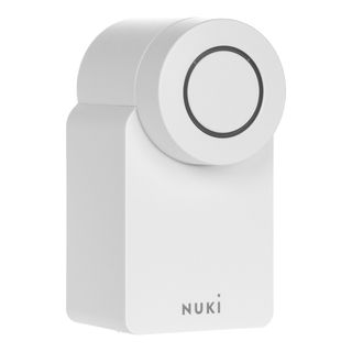 NUKI Smart Lock (4e génération) CH - Serrure de porte intelligente (Blanc)