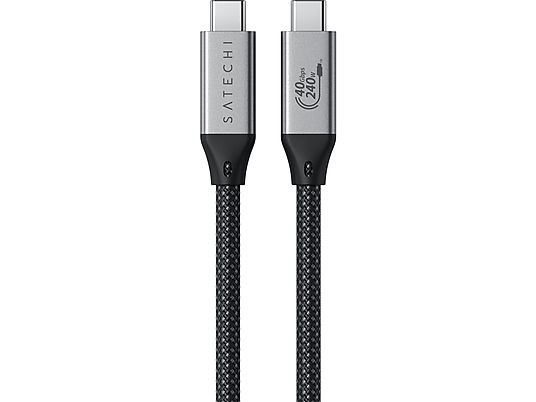 SATECHI ST-YU4120M - USB4-C Pro Kabel (Space Gray)