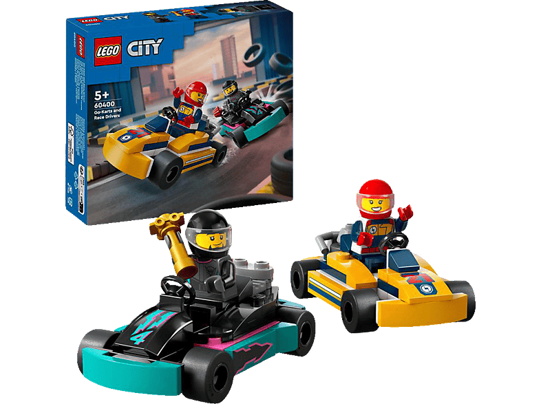 Lego City 60400 Go-Karts mit Rennfahrern Bausatz
