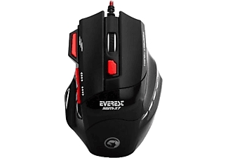 EVEREST SGM-X7 Gaming Mouse+ Mouse Pad Siyah Outlet 1150984