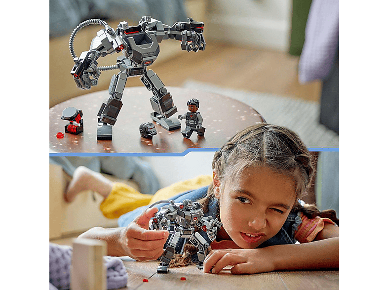 LEGO Super Heroes 76277 War Machine Mech Bausatz, Mehrfarbig