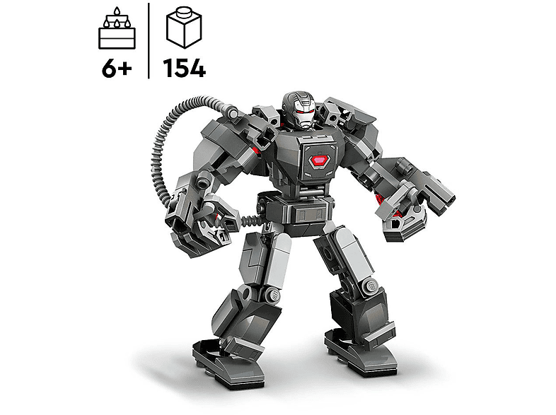 LEGO Super Heroes 76277 War Machine Mech Bausatz, Mehrfarbig