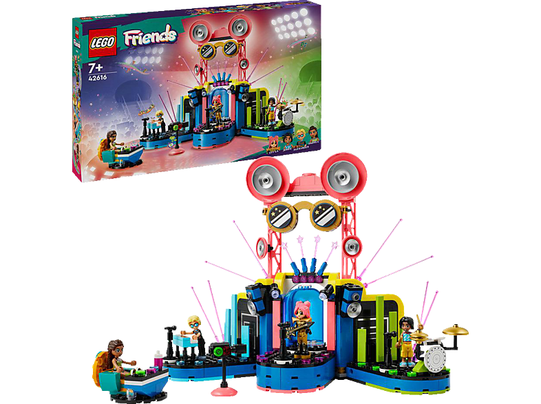 LEGO Friends 42616 Talentshow in Heartlake City Bausatz, Mehrfarbig Kunststoff