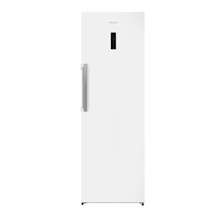 Frigorífico una puerta - Hisense RL481N4BWE, Total No Frost, 185.5 cm, 370 l, Multi Air Flow, Puerta reversible, Blanco