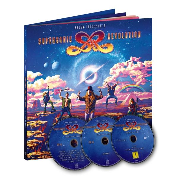 Arjen -supersonic (Ltd. Of + Audio) Lucassen Music DVD Golden 2CDs+DVD (CD Revolution- Age - Earbook) 