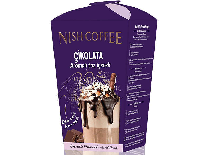 NISH Çikolata Aromalı 250 G Toz İçecek_0