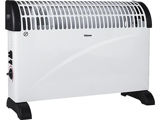 TRISTAR KA-5912 - Termoventilatore - 2000 Watt - Bianco - Riscaldamento a convettore (Bianco/Nero)