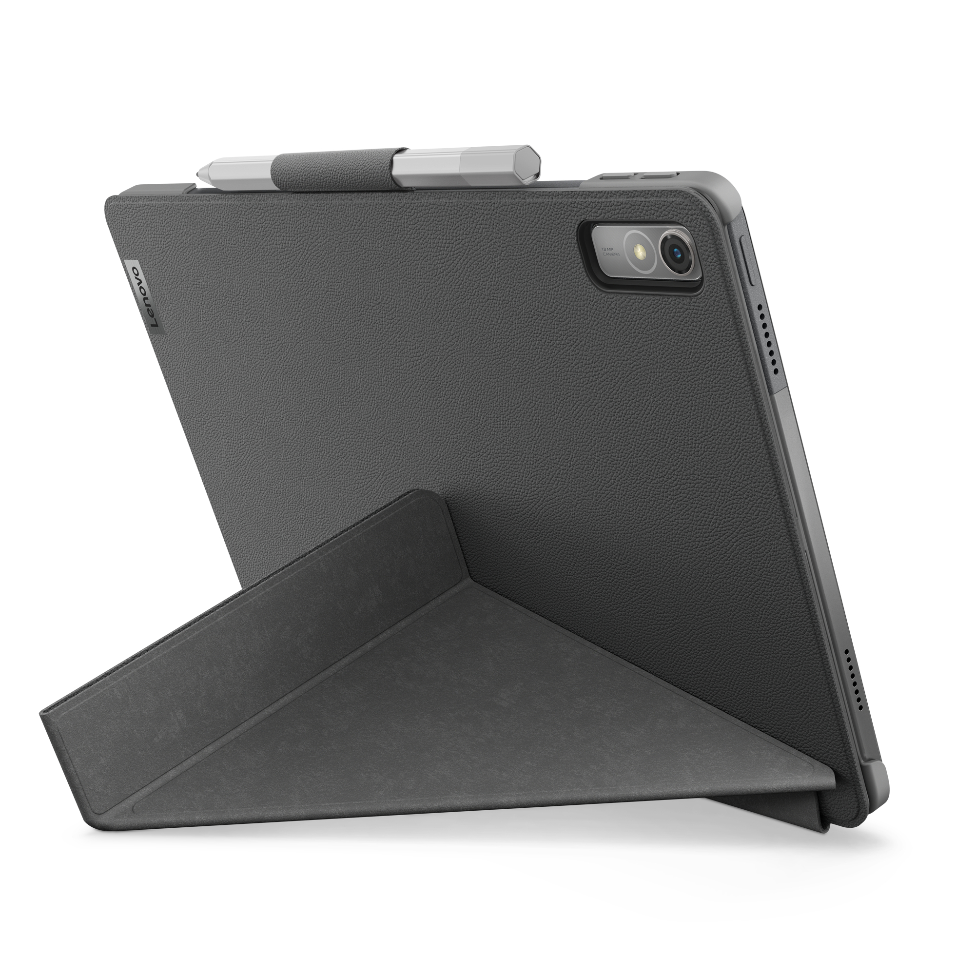 LENOVO Schutzhülle mit Standfuß, Backcover, Lenovo, Tab P11 (2. Generation), Storm Grey