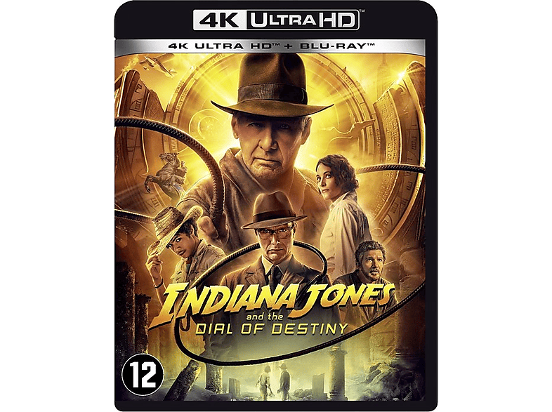 Disney Movies Indiana Jones: The Dial Of Destiny 4k Blu-ray