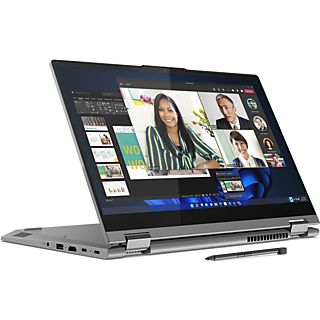 Convertible 2 en 1 - Lenovo ThinkBook 14s Yoga G3 IRU Profesional, 14" Full HD, Intel® Core™ i5-1335U, 8GB RAM, 256GB, Iris® Xe Windows 11 Pro, Gris