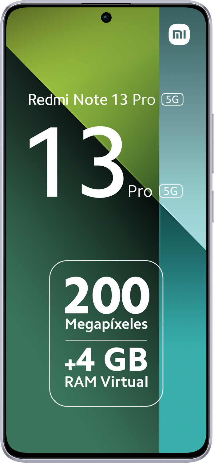 Un smartphone con una pantalla grande que muestra texto y gráficos, mostrando sus características.