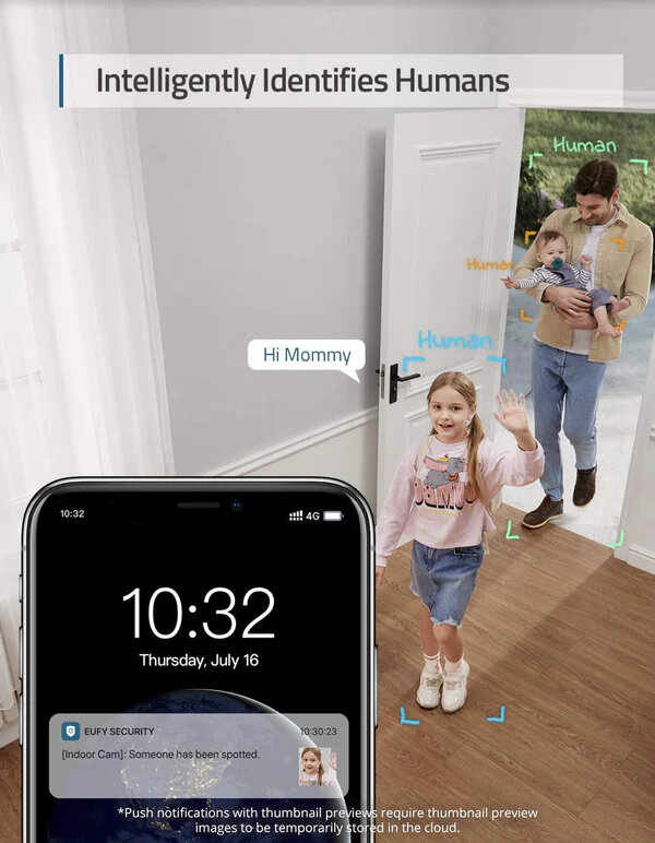 Kamera IP EUFY Indoor Cam E220 2k Pan&Tilt