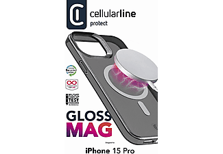 CELLULARLINE iPhone 15 Pro Gloss Magsafe Telefon Kılıfı Siyah_3