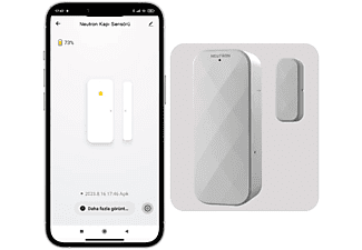 NEUTRON Wifi Kapı Pencere Sensörü Beyaz_1