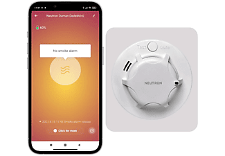 NEUTRON Wifi Duman Dedektörü Beyaz_3