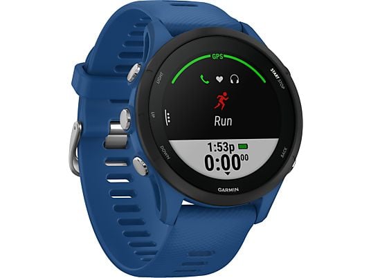 GARMIN Forerunner 255 - Smartwatch (Bleu foncé/Noir)