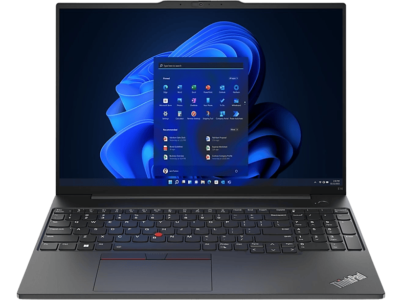 Lenovo Professionele Notebook Thinkpad E16 Gen 1 - 16 Inch Wuxga Intel Core I7-1355u Gb 512 Iris® Xe