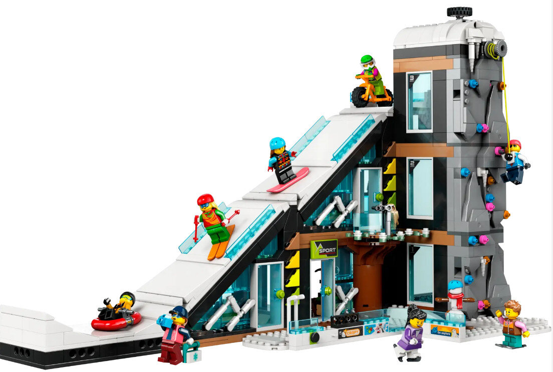 Klocki LEGO City - Centrum narciarskie i wspinaczkowe 60366