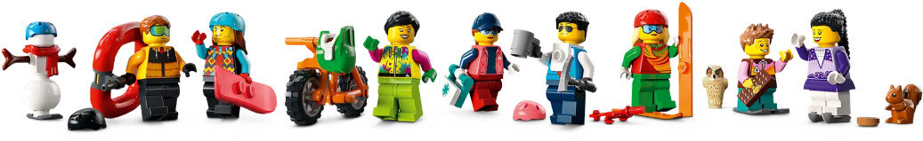 Klocki LEGO City - Centrum narciarskie i wspinaczkowe 60366