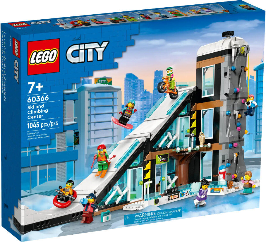 Klocki LEGO City - Centrum narciarskie i wspinaczkowe 60366