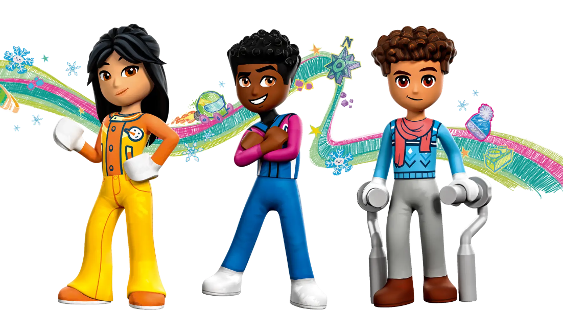 Klocki LEGO Friends - Stok narciarski i kawiarnia 41756