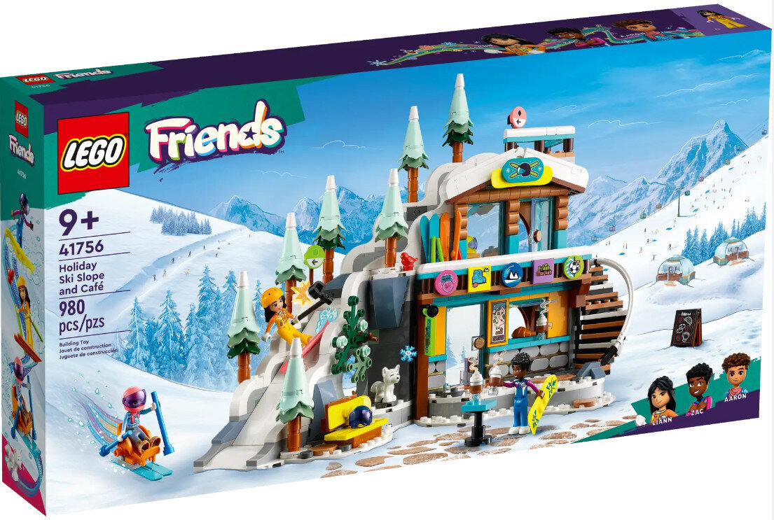Klocki LEGO Friends - Stok narciarski i kawiarnia 41756