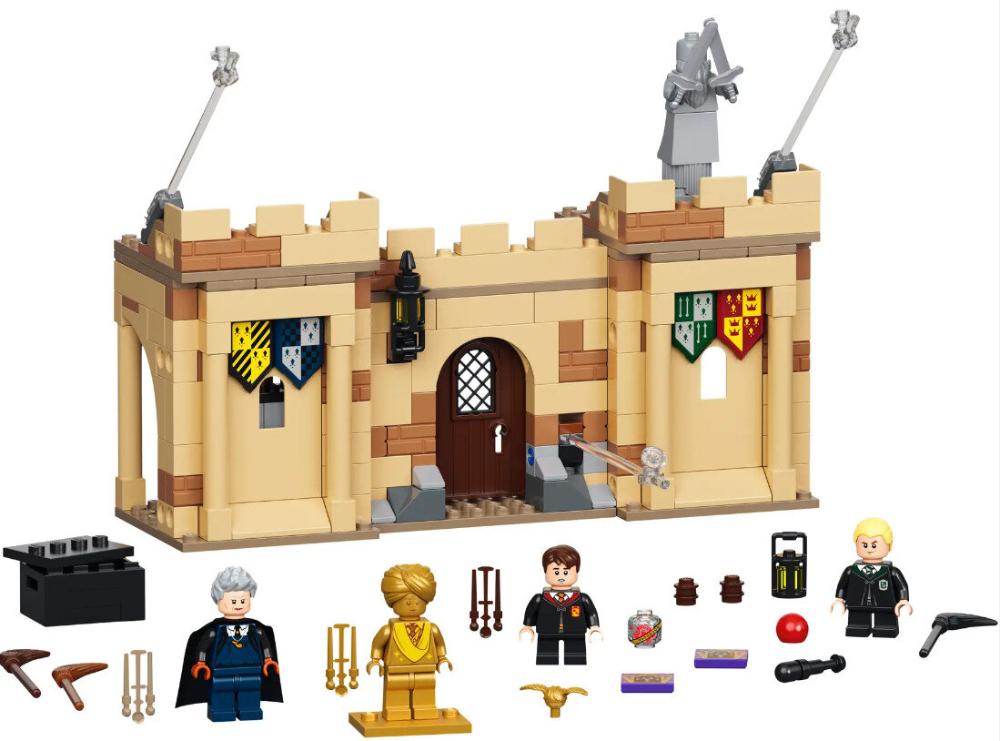 Klocki LEGO Harry Potter - Hogwart: Pierwsza lekcja latania 76395