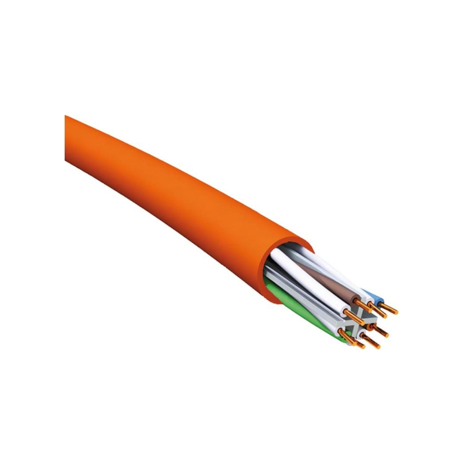 DAYTONA 10 Metre CAT6 Network Kablosu Turuncu