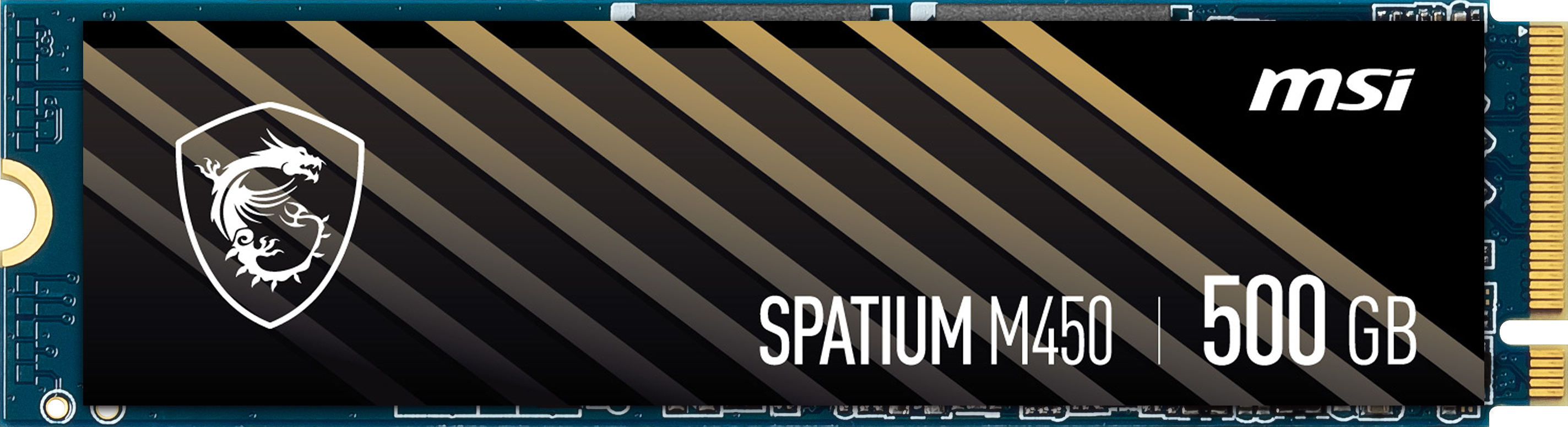 MSI Spatium M450 PCIe 4.0 500GB NVMe 3600MB/2300MB M.2 Dahili SSD 